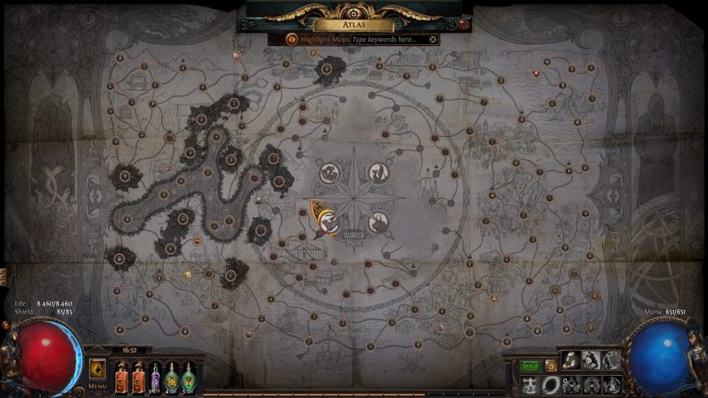 Path of Exile Maps