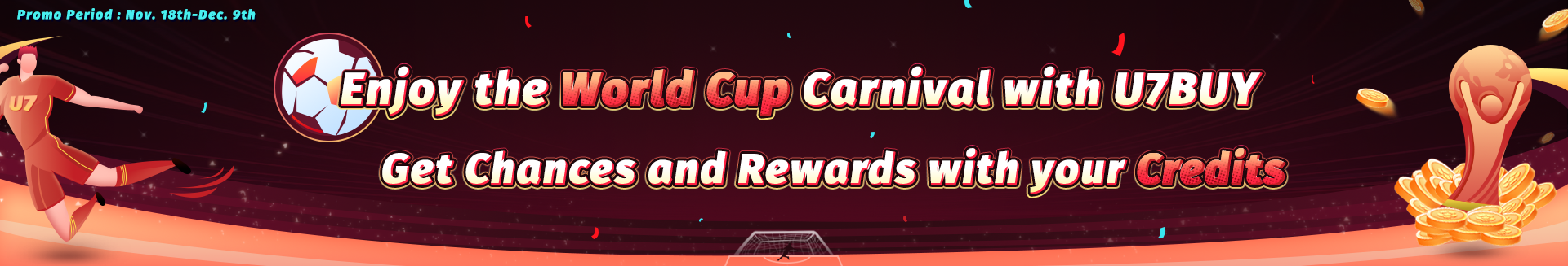 Enjoy the World Cup Carnival with U7BUY